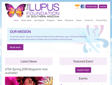 Tablet Screenshot of lupus-az.org